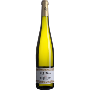 Bouteille de Goldtröpfchen Kabinett – Domaine A.J. Adam