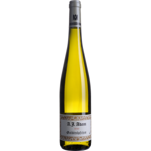 Bouteille de Riesling Goldtröpfchen GG – Domaine A.J. Adam