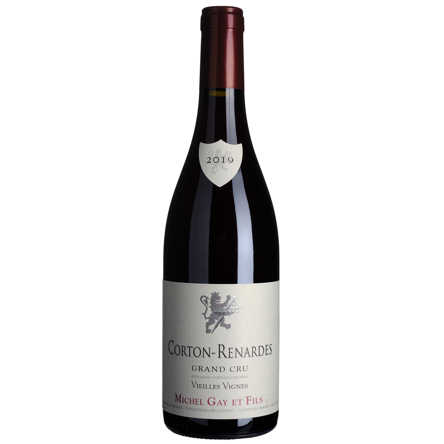 Bouteille de Corton-Renardes Grand Cru Vieilles Vignes – Domaine Michel Gay & Fils