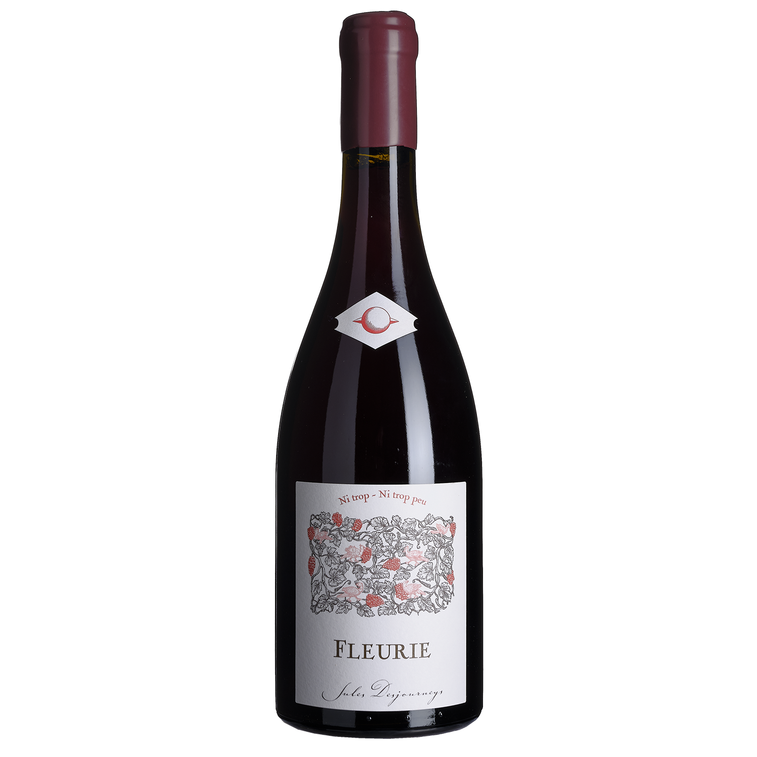 Bouteille de Fleurie “Ni trop – Ni trop peu” – Domaine Jules Desjourneys